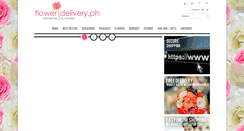 Desktop Screenshot of makatiflowerdelivery.com